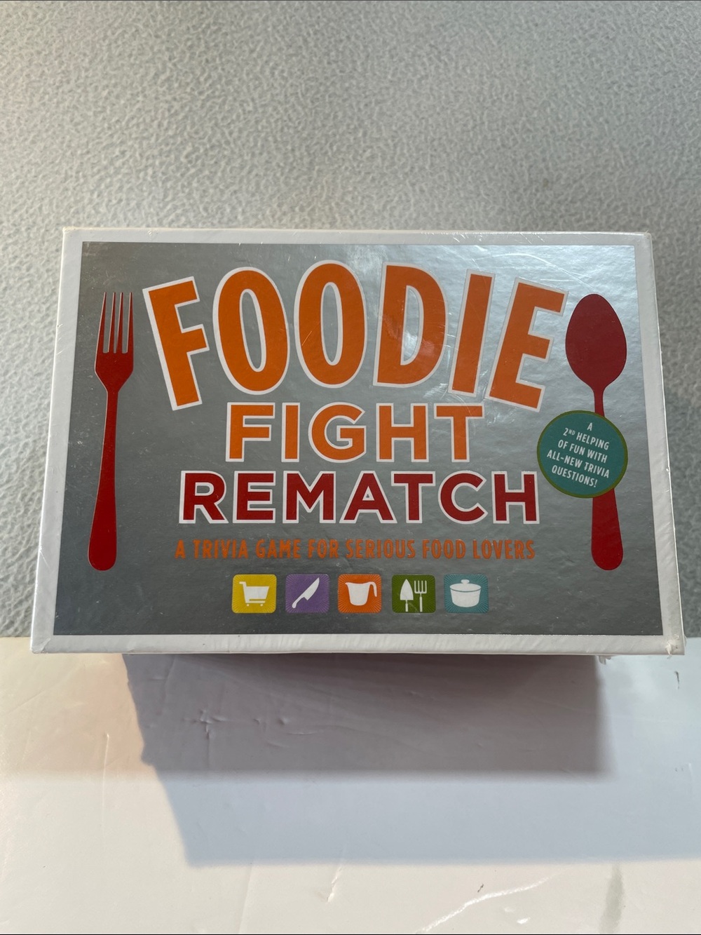 Foodie Fight Rematch Trivia Game NEW! Sealed